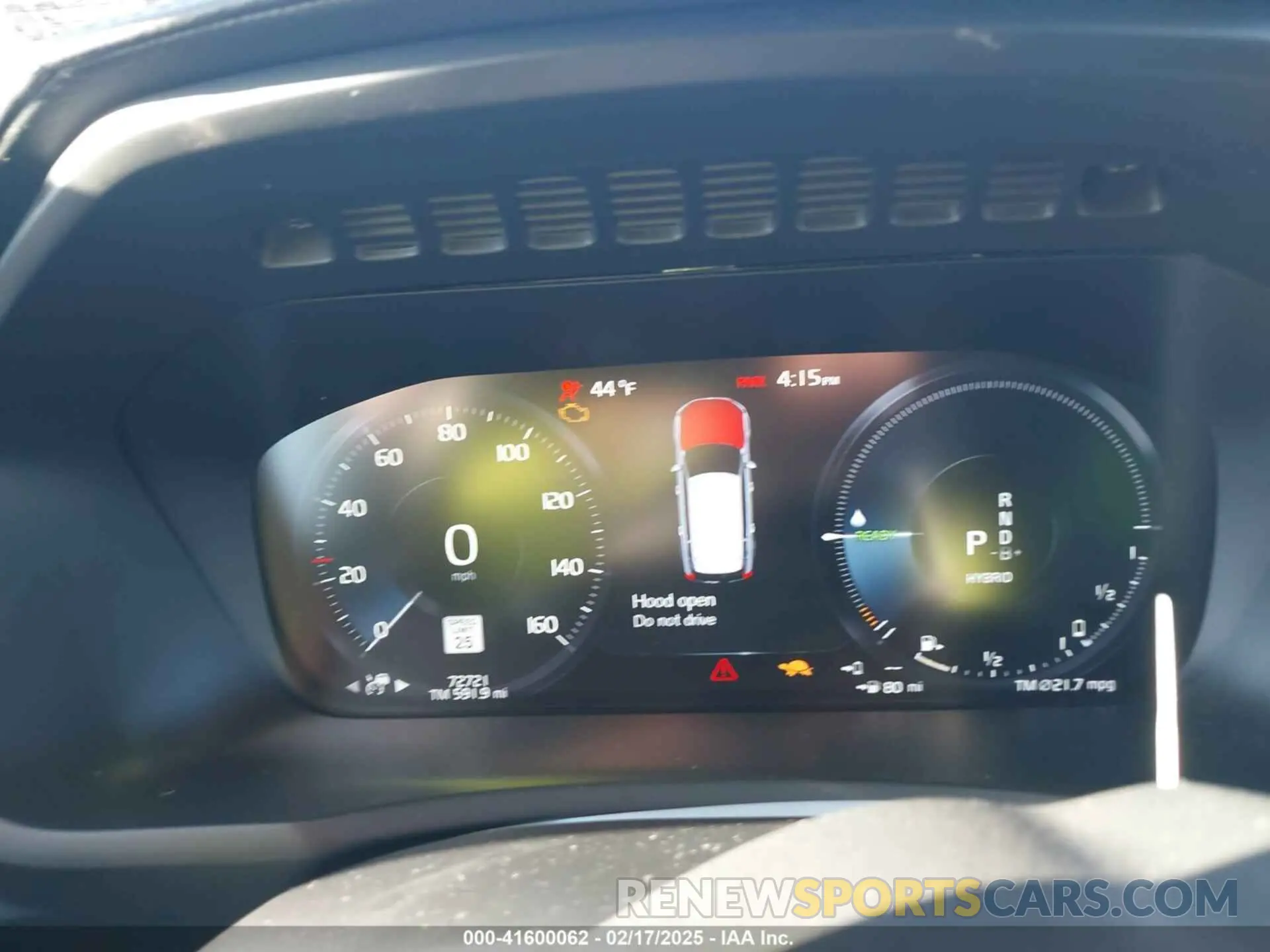 7 Photograph of a damaged car YV4BR0CL5M1682200 VOLVO XC90 RECHARGE PLUG-IN HYBRID 2021