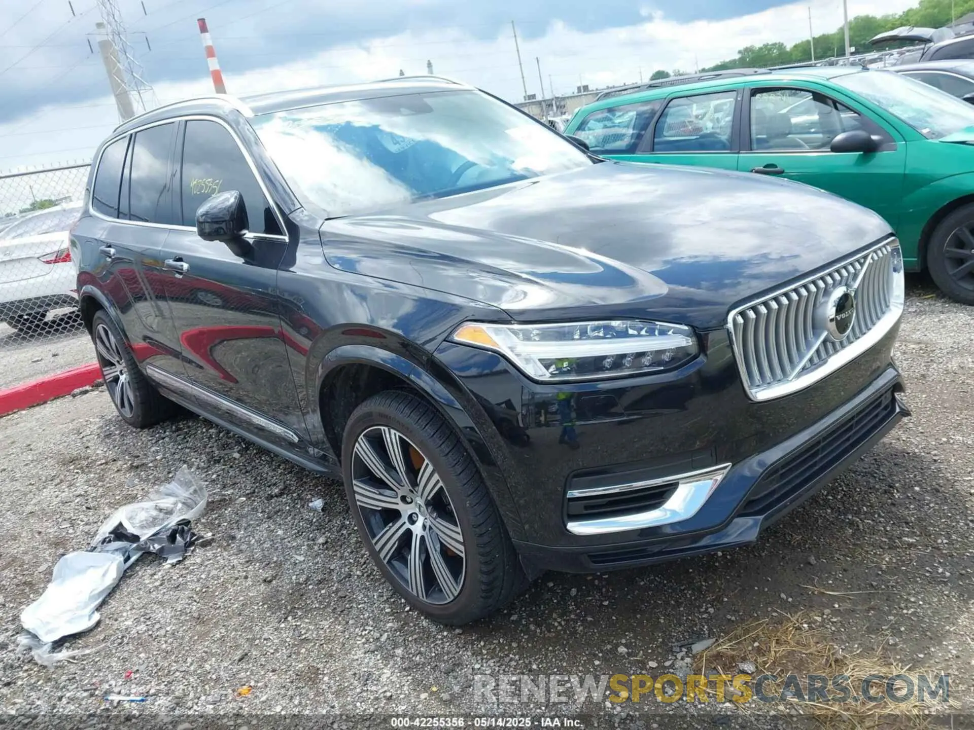 1 Photograph of a damaged car YV4BR0CL8N1792448 VOLVO XC90 RECHARGE PLUG-IN HYBRID 2022