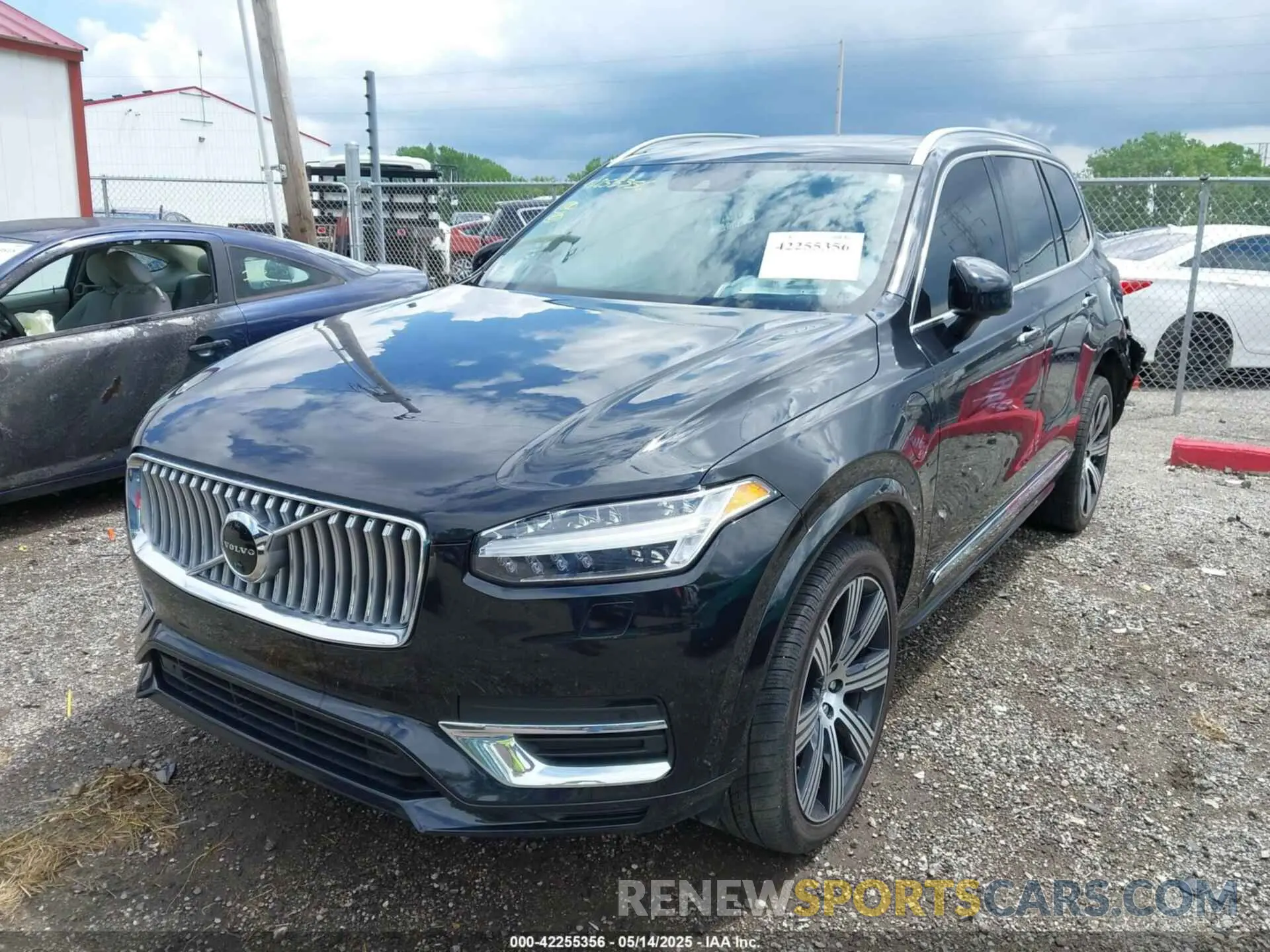 2 Photograph of a damaged car YV4BR0CL8N1792448 VOLVO XC90 RECHARGE PLUG-IN HYBRID 2022