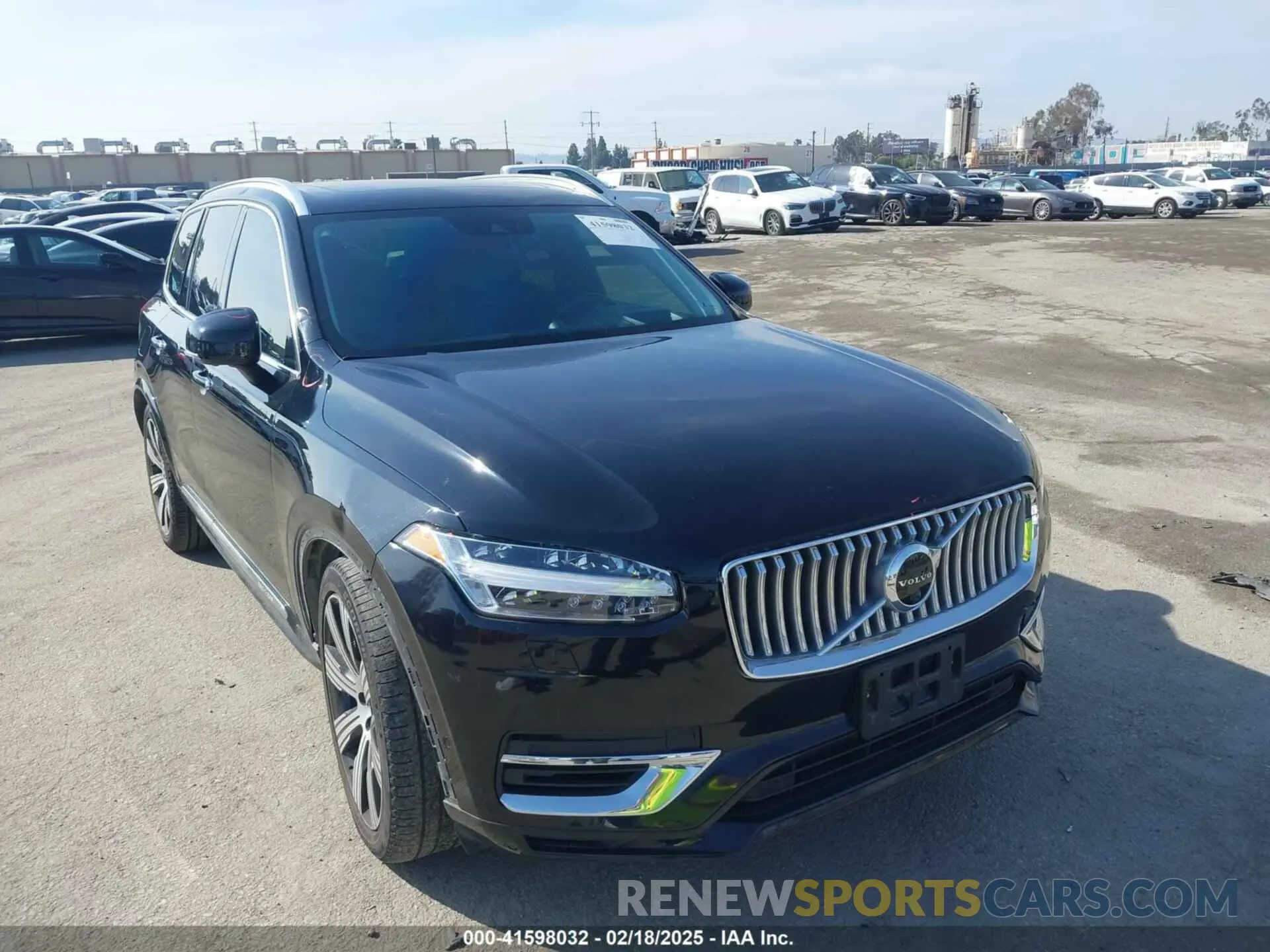 1 Photograph of a damaged car YV4BR0CLXN1792757 VOLVO XC90 RECHARGE PLUG-IN HYBRID 2022
