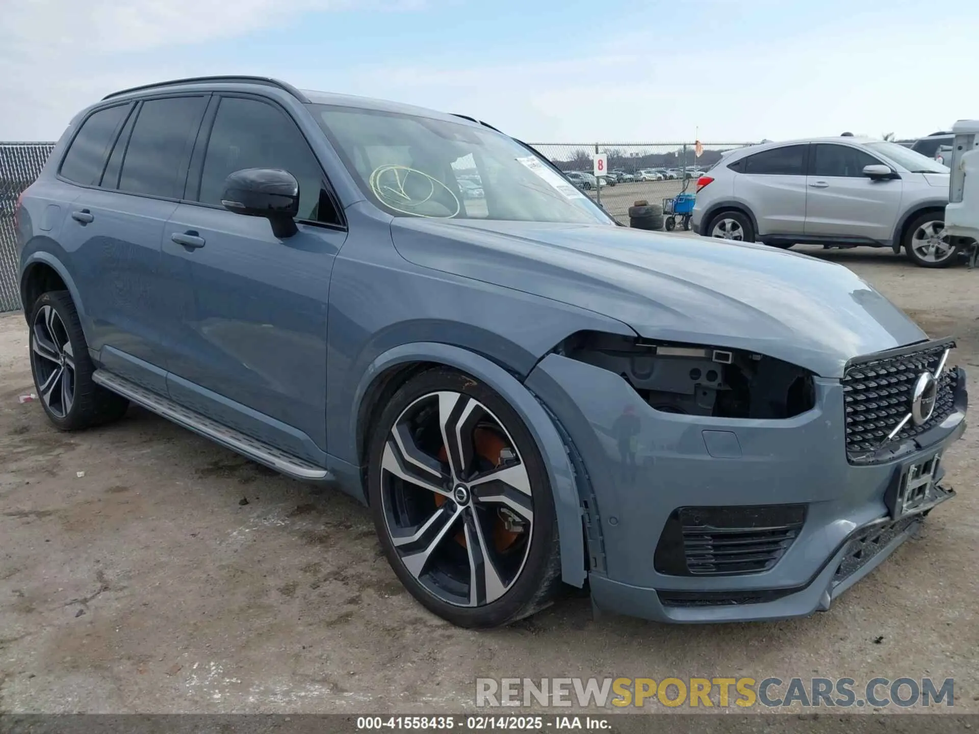 1 Photograph of a damaged car YV4BR0CM8N1816644 VOLVO XC90 RECHARGE PLUG-IN HYBRID 2022