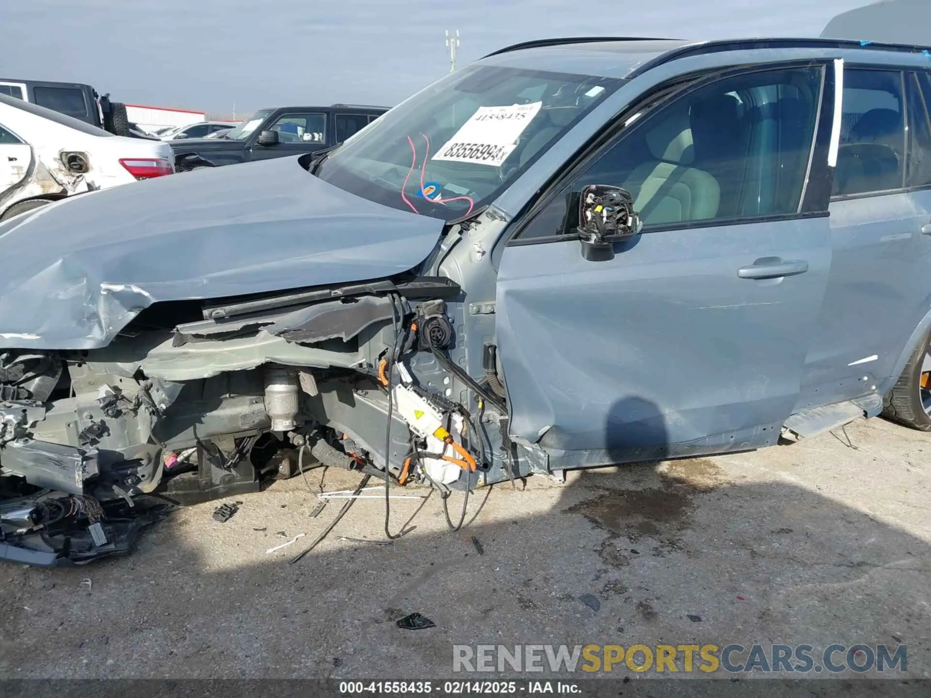 6 Photograph of a damaged car YV4BR0CM8N1816644 VOLVO XC90 RECHARGE PLUG-IN HYBRID 2022