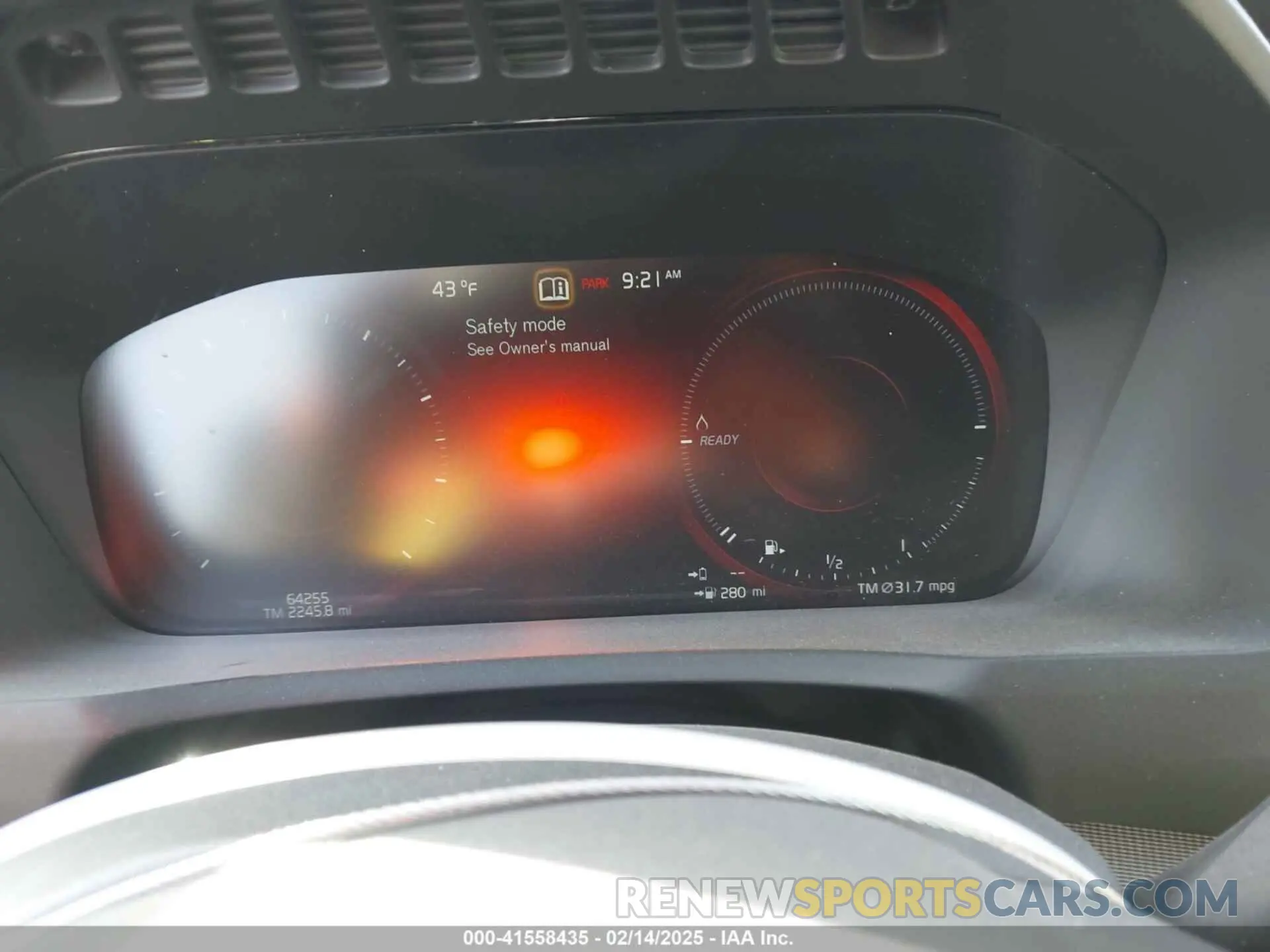 7 Photograph of a damaged car YV4BR0CM8N1816644 VOLVO XC90 RECHARGE PLUG-IN HYBRID 2022
