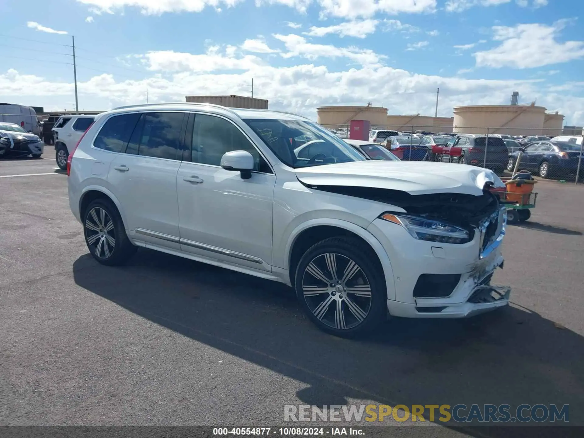 1 Photograph of a damaged car YV4H60CL7N1825300 VOLVO XC90 RECHARGE PLUG-IN HYBRID 2022