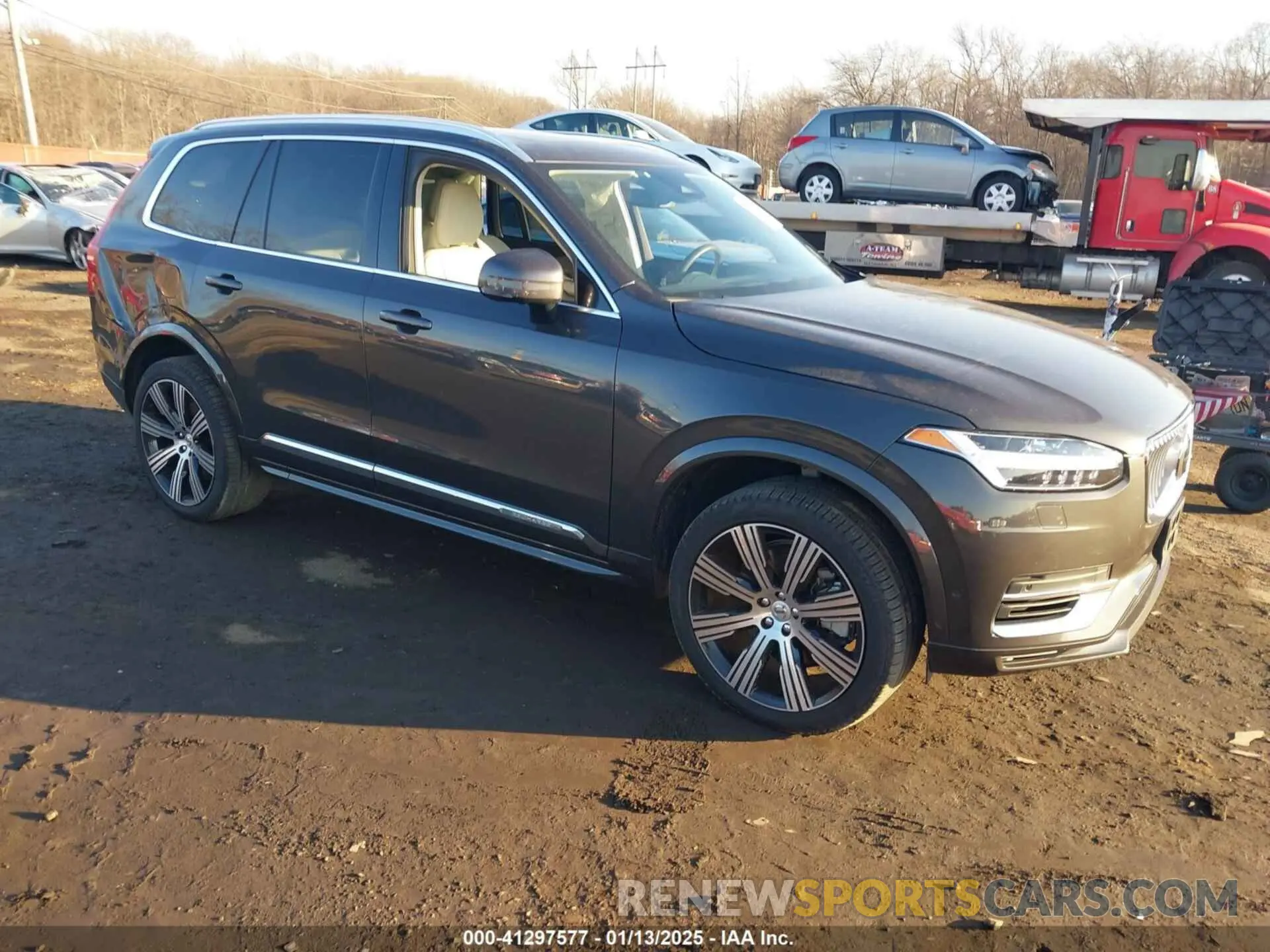 1 Photograph of a damaged car YV4H60CN1P1967680 VOLVO XC90 RECHARGE PLUG-IN HYBRID 2023