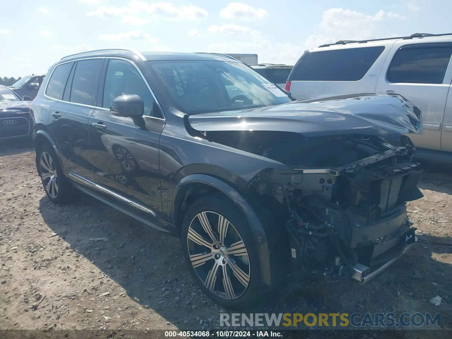 1 Photograph of a damaged car YV4H60CE0R1151711 VOLVO XC90 RECHARGE PLUG-IN HYBRID 2024