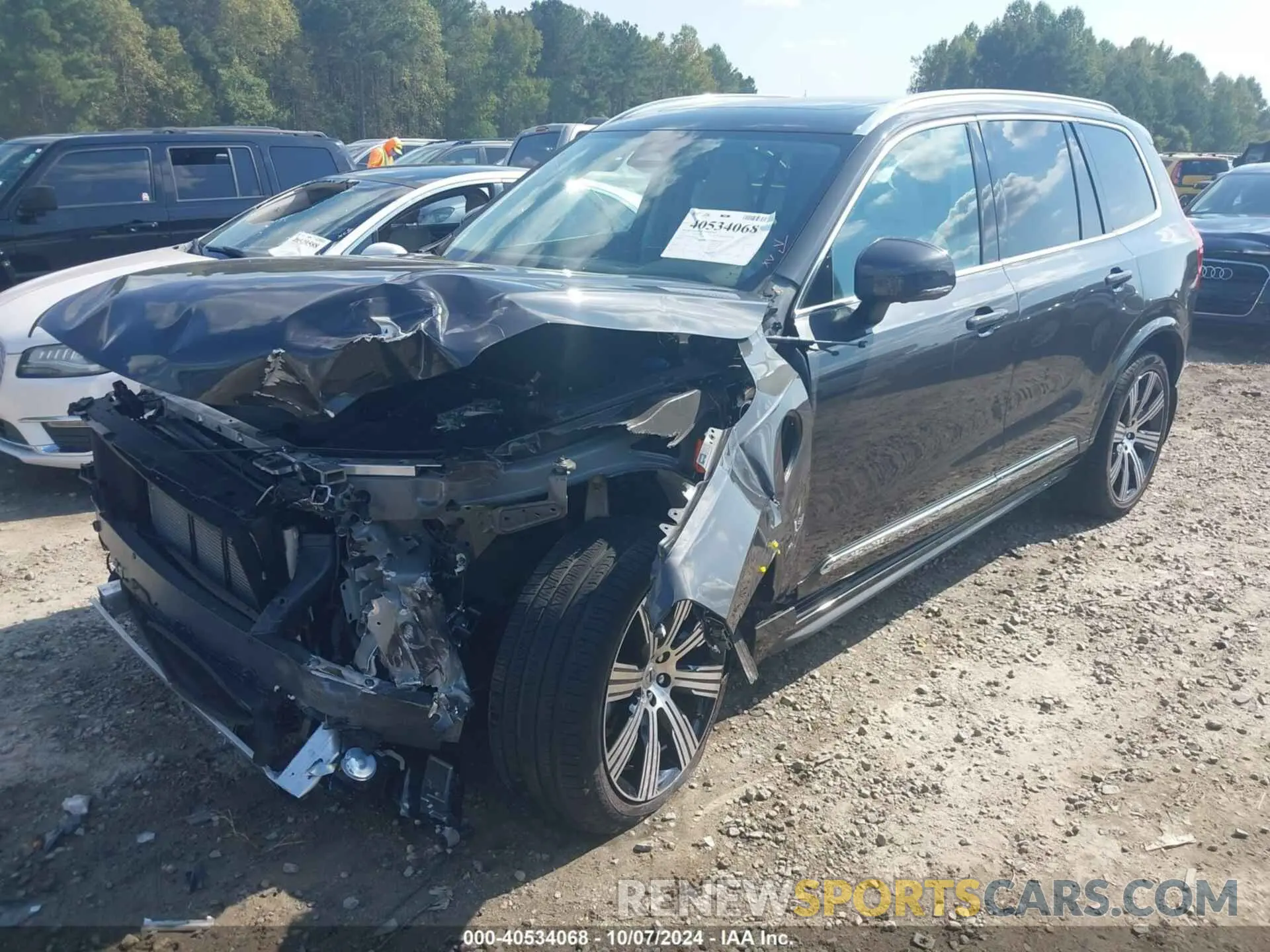 2 Photograph of a damaged car YV4H60CE0R1151711 VOLVO XC90 RECHARGE PLUG-IN HYBRID 2024