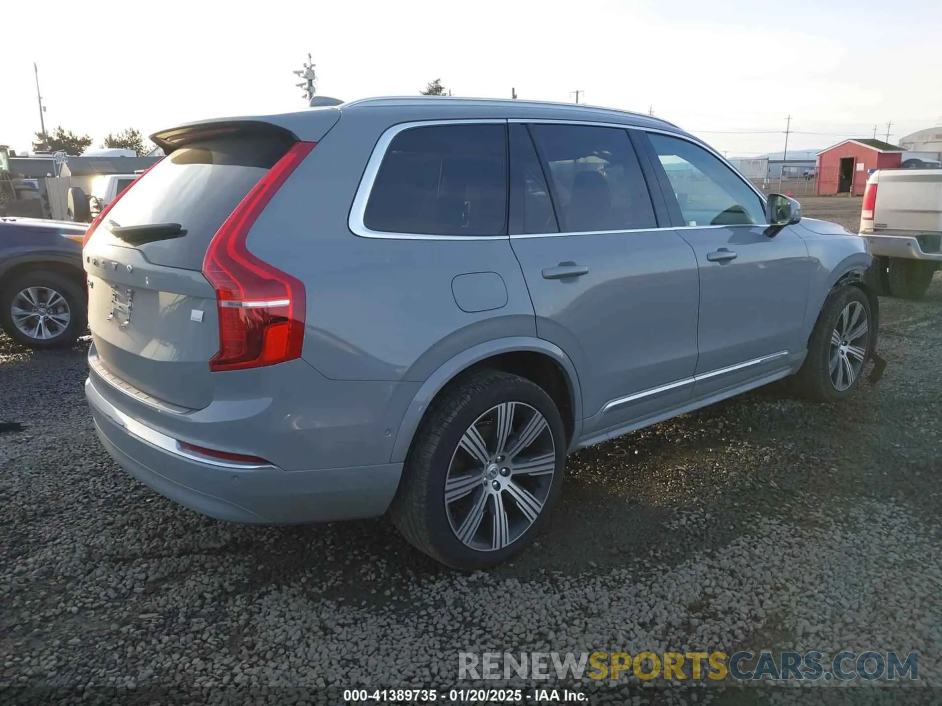 4 Photograph of a damaged car YV4H60CE7R1236724 VOLVO XC90 RECHARGE PLUG-IN HYBRID 2024