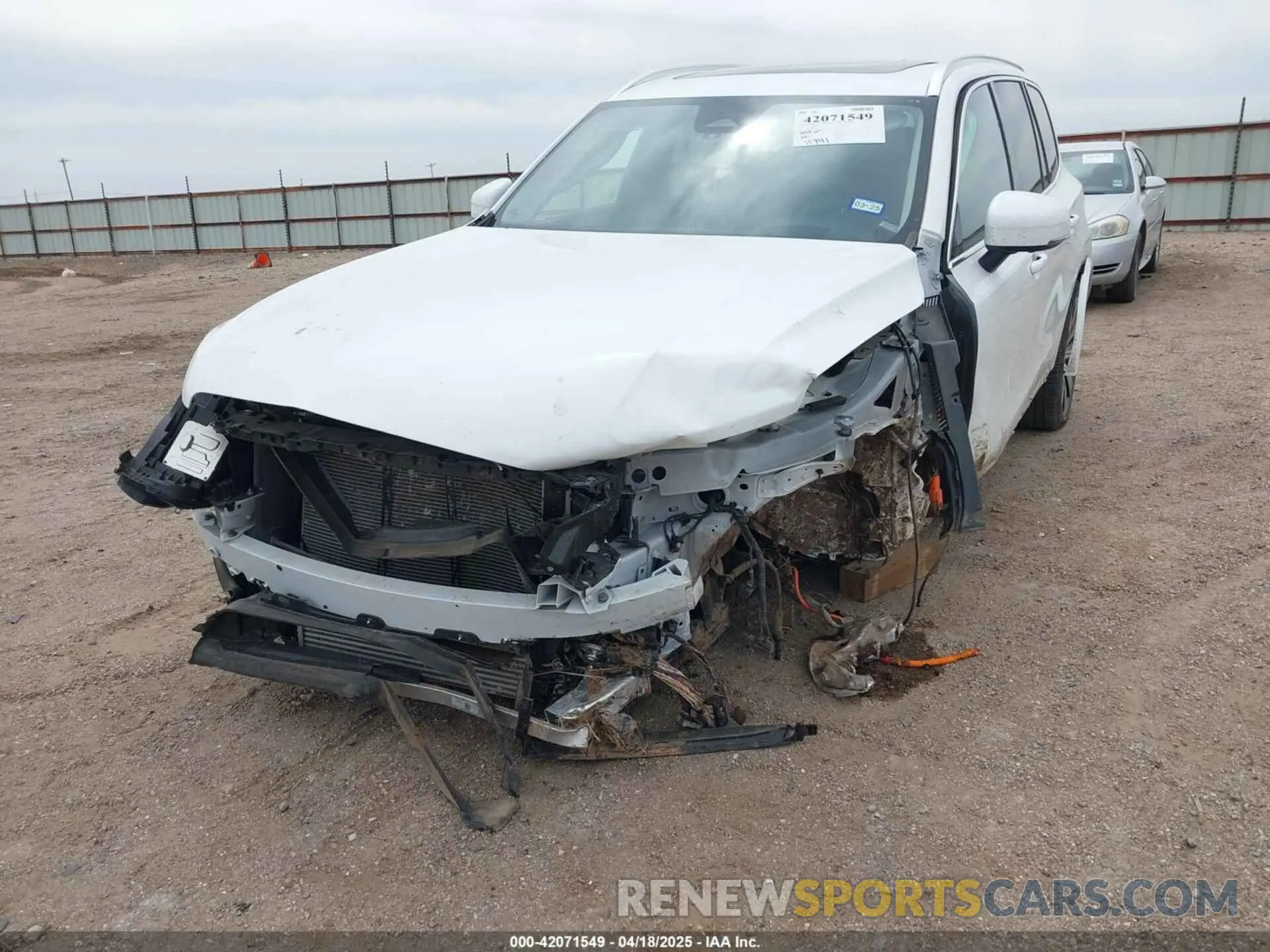 6 Photograph of a damaged car YV4H60LFXR1217884 VOLVO XC90 RECHARGE PLUG-IN HYBRID 2024