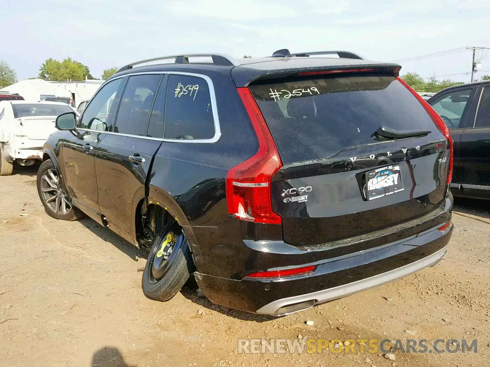 3 Photograph of a damaged car YV4A22PK7K1480954 VOLVO XC90 T6 2019