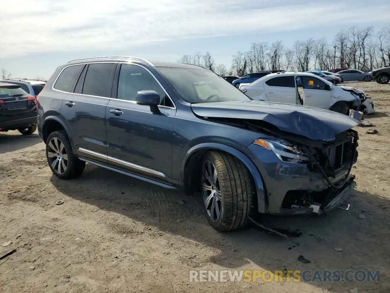 4 Photograph of a damaged car YV4BR00L2N1777769 VOLVO XC90 T8 RE 2022