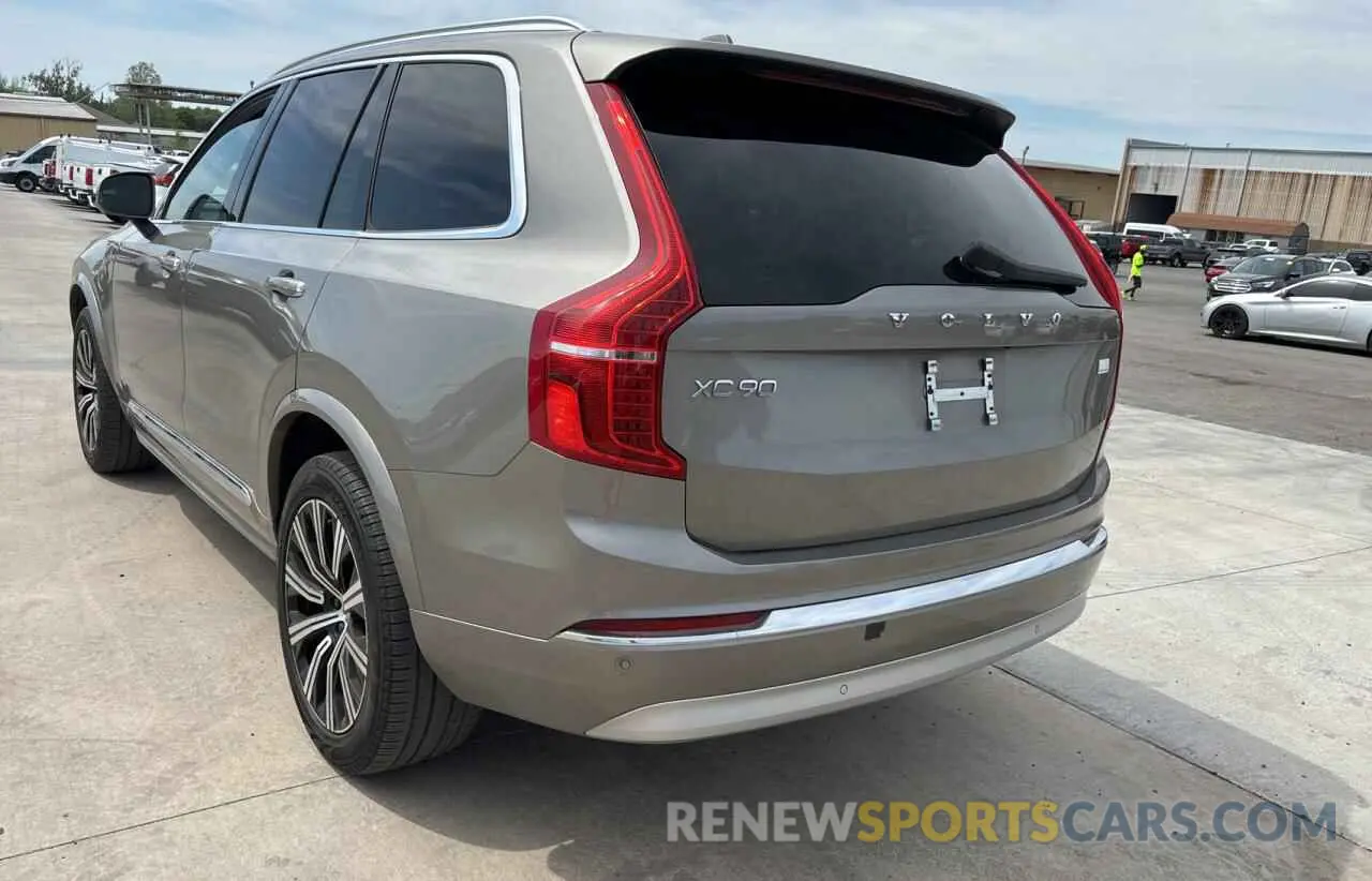3 Photograph of a damaged car YV4BR00LXN1775980 VOLVO XC90 T8 RE 2022