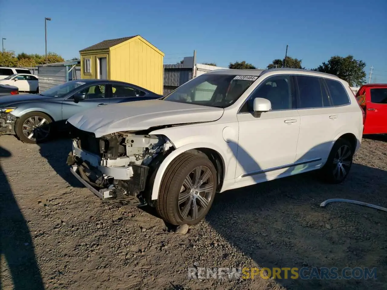 1 Photograph of a damaged car YV4BR0CL3N1820060 VOLVO XC90 T8 RE 2022