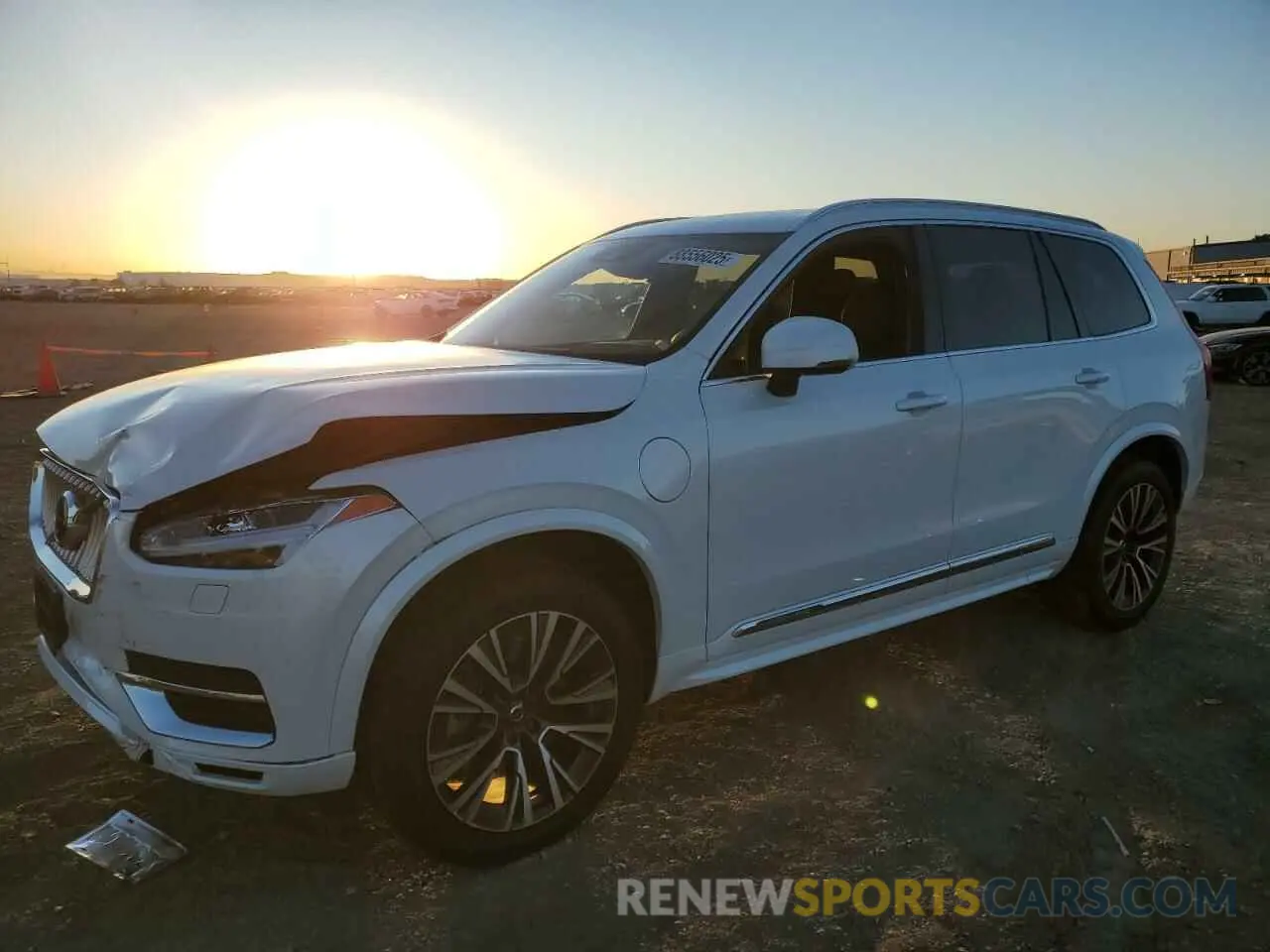 1 Photograph of a damaged car YV4BR0CZ0N1818724 VOLVO XC90 T8 RE 2022