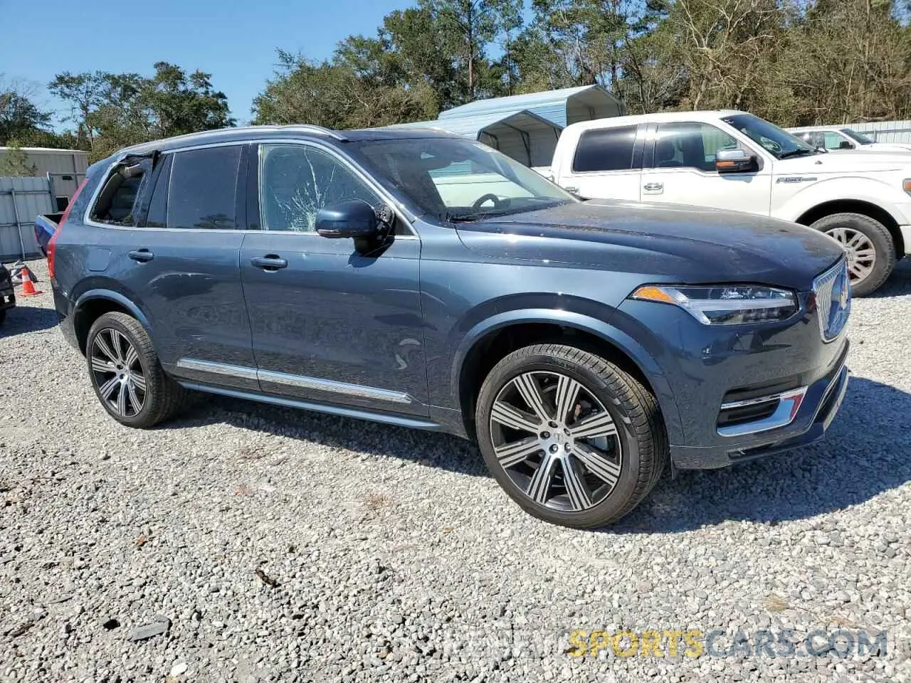 4 Photograph of a damaged car YV4062PF5R1211140 VOLVO XC90 ULTIM 2024
