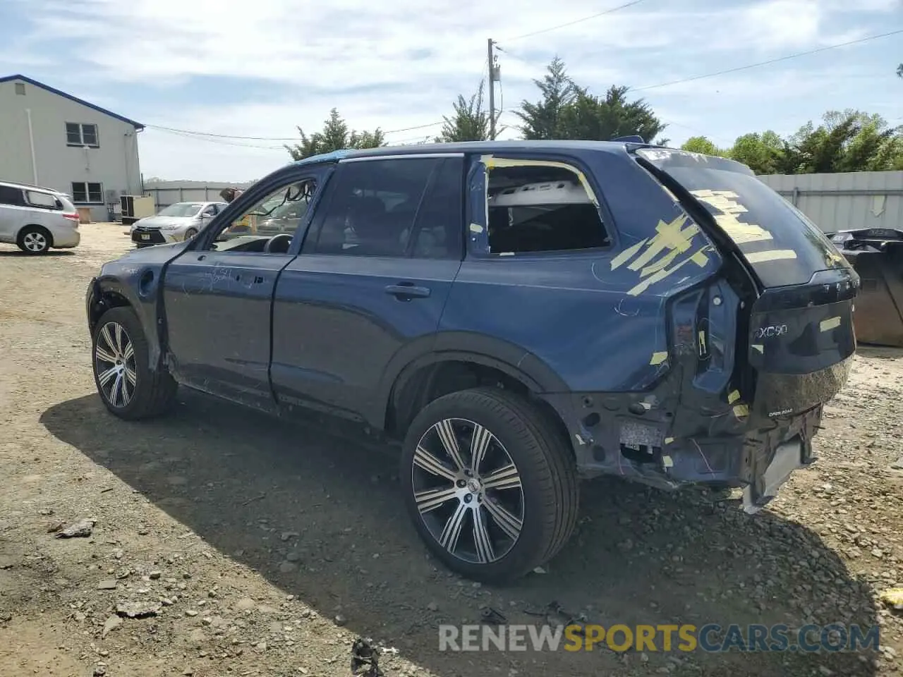 2 Photograph of a damaged car YV4H60PF3S1335792 VOLVO XC90 ULTRA 2025