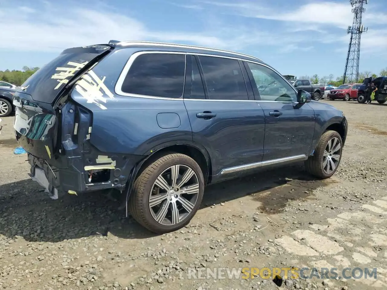 3 Photograph of a damaged car YV4H60PF3S1335792 VOLVO XC90 ULTRA 2025
