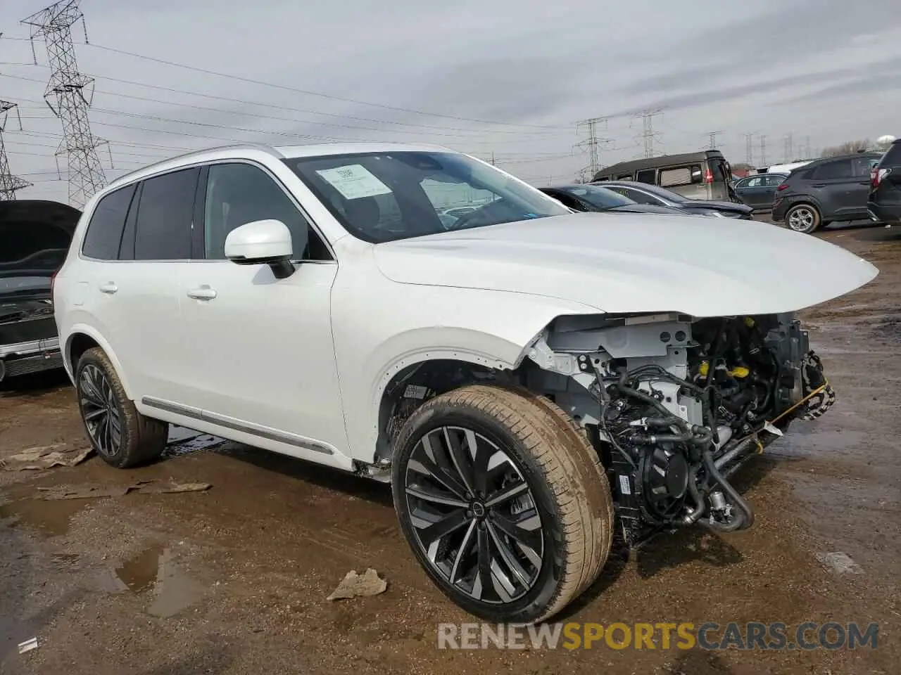 4 Photograph of a damaged car YV4H60PG3S1350513 VOLVO XC90 ULTRA 2025