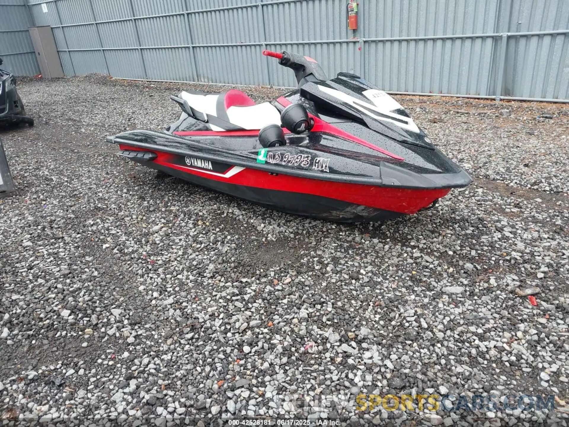 1 Photograph of a damaged car 00000YAMA1459D919 YAMAHA GP1800 2019